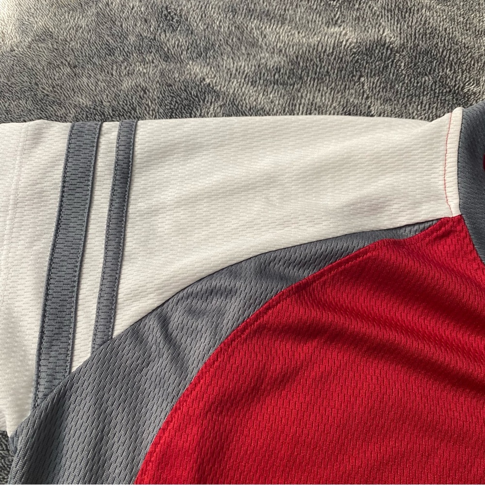 Alabama Crimson Tide Women's Red Mesh V-Neck Jersey Tee Size 2X Fan Wear - Picture 6 of 9